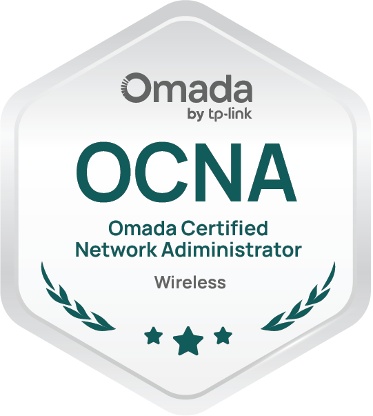 Certificação Omada Wireless
